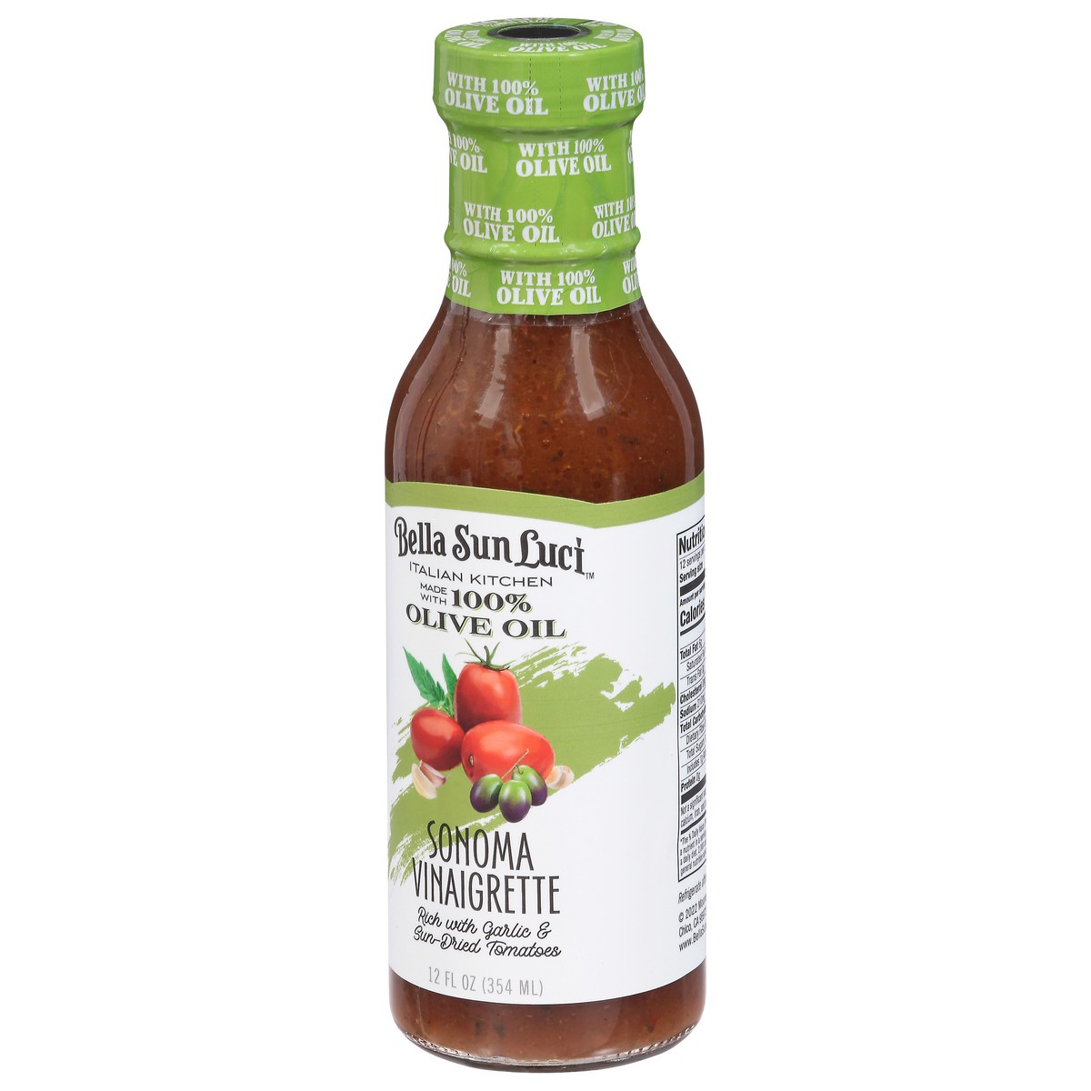 slide 2 of 13, Bella Sun Luci Sonoma Vinaigrette 12 fl oz, 12 fl oz