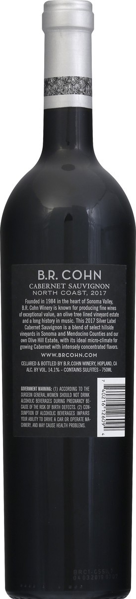 slide 5 of 11, B.R. Cohn Silver Label Cabernet Sauvignon, 750 ml