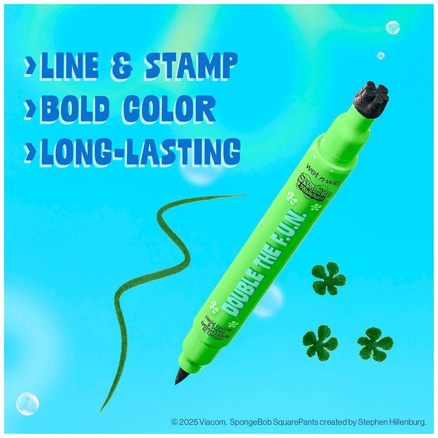 slide 3 of 5, Wet n Wild Liquid Eyeliner Stamper, 0.04 fl oz