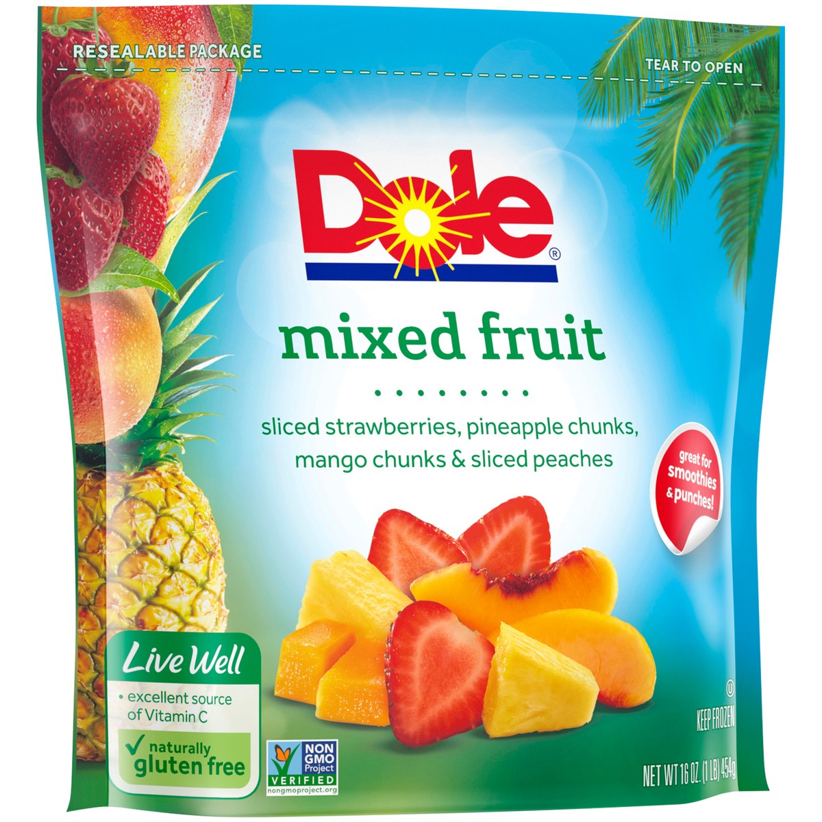 slide 8 of 9, Dole Mixed Fruit, 16 oz