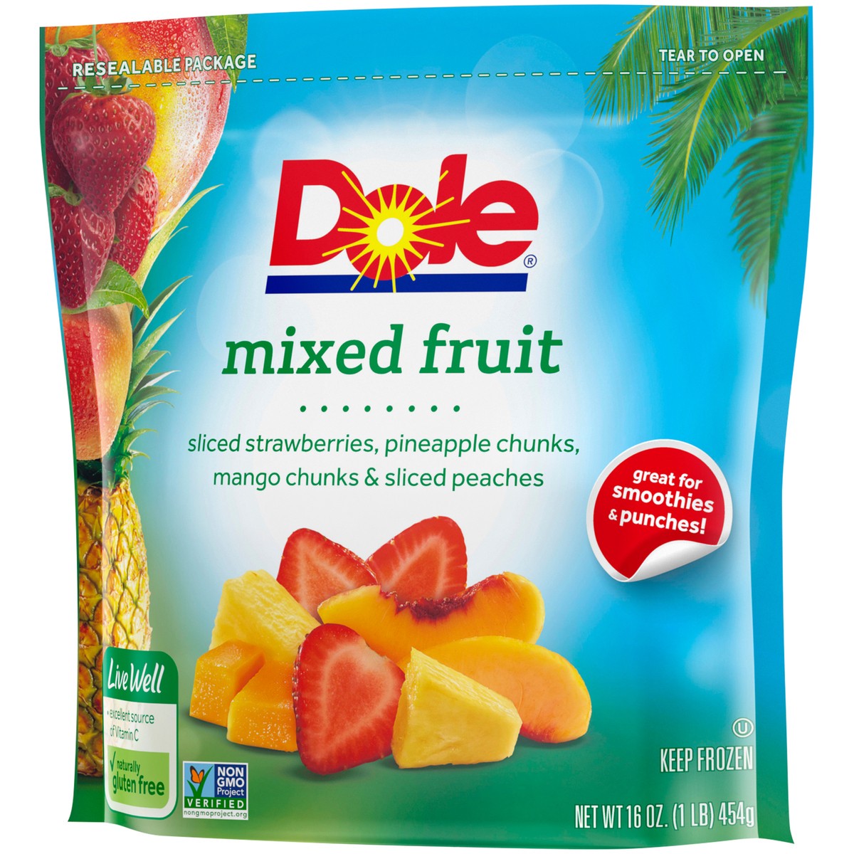 slide 5 of 9, Dole Mixed Fruit, 16 oz