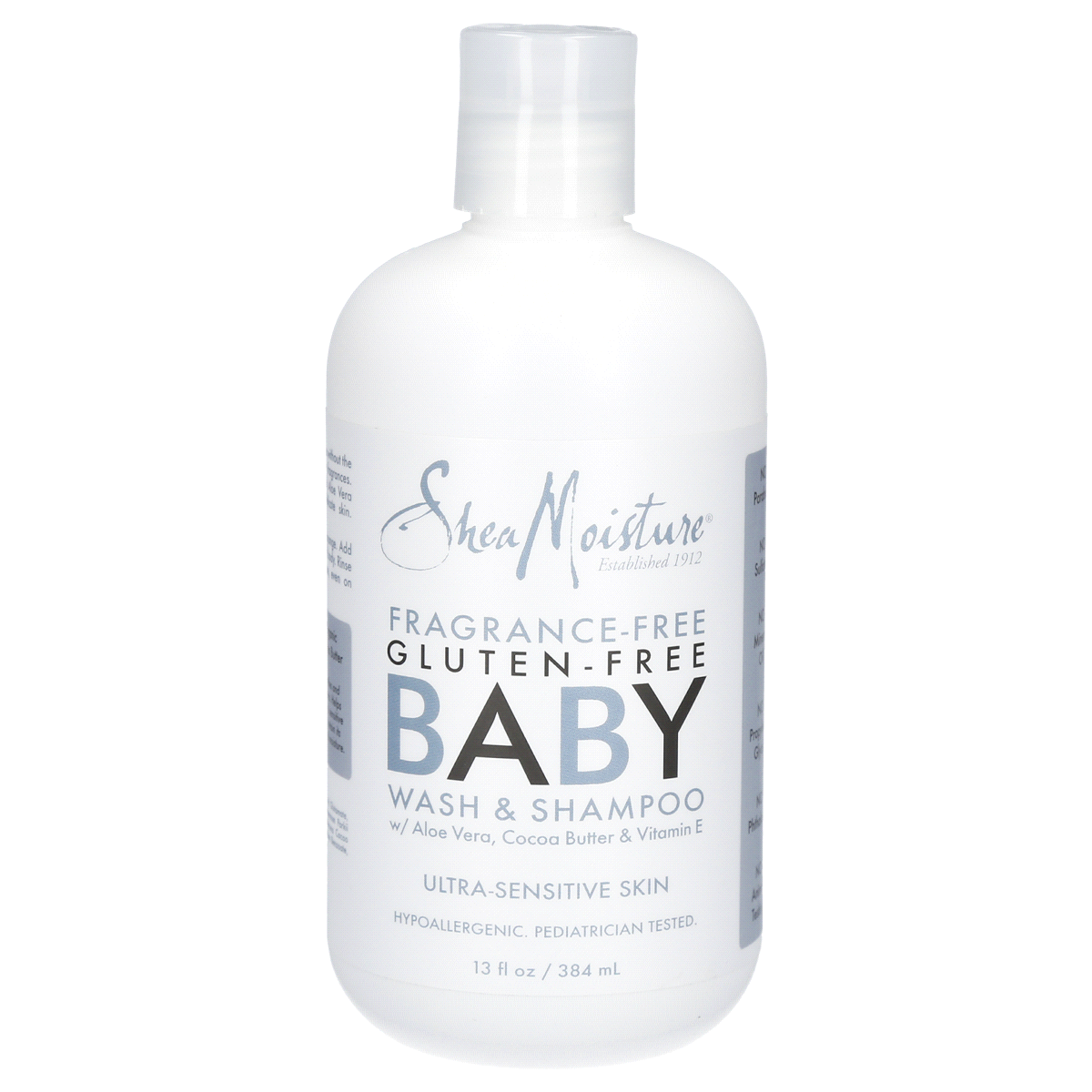 slide 1 of 1, SheaMoisture Ultra-Sensitive Baby Wash & Shampoo, 13 fl oz