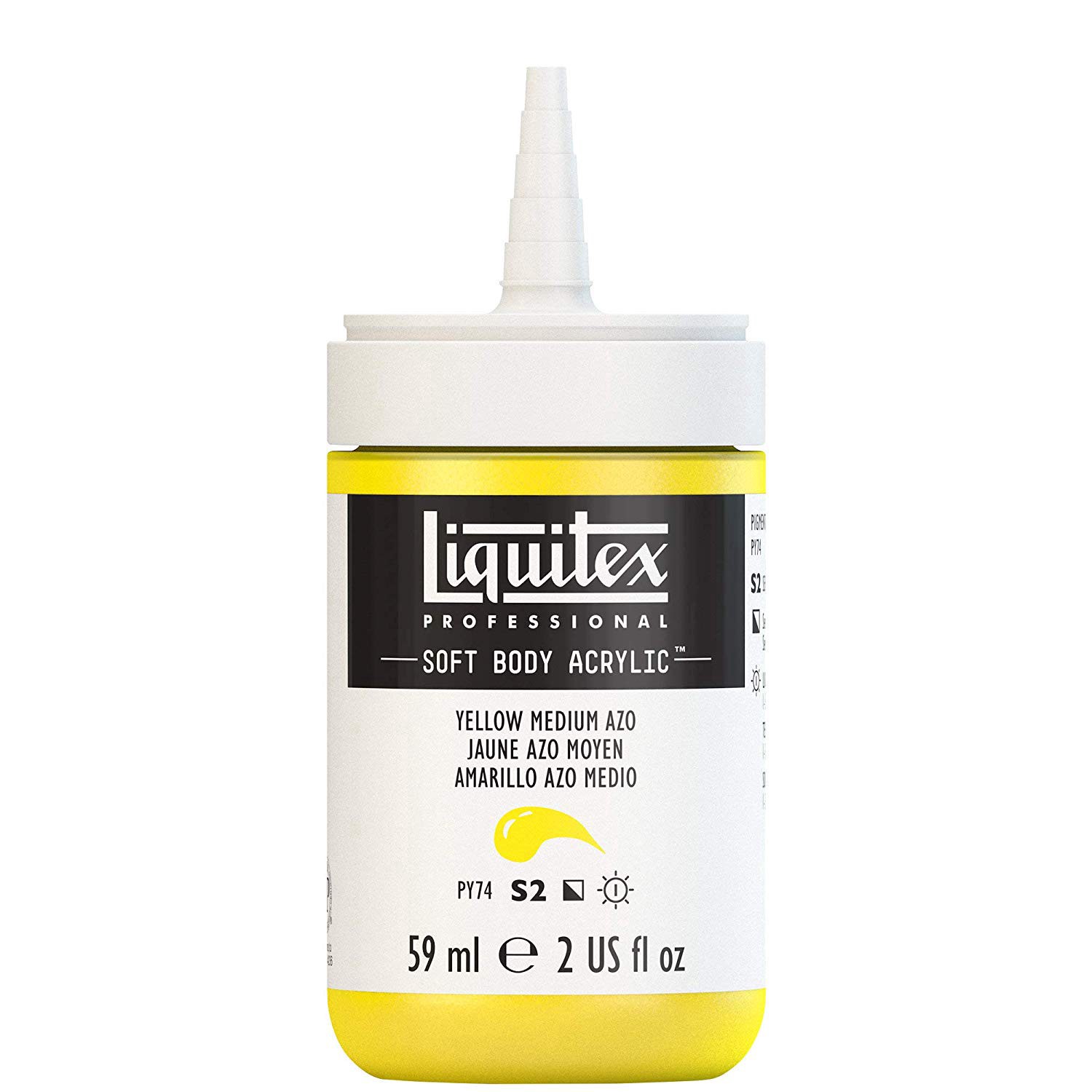 slide 5 of 9, Liquitex Professional Soft Body Acrylic Bottle, 2oz., 2 oz