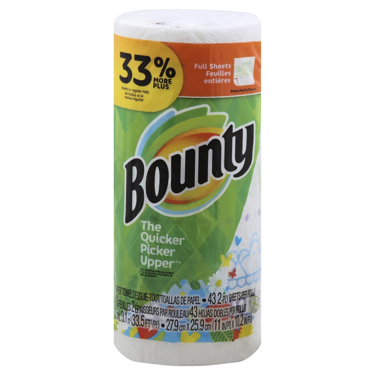 slide 2 of 3, Bounty Paper Towels 1 ea, 1 ct