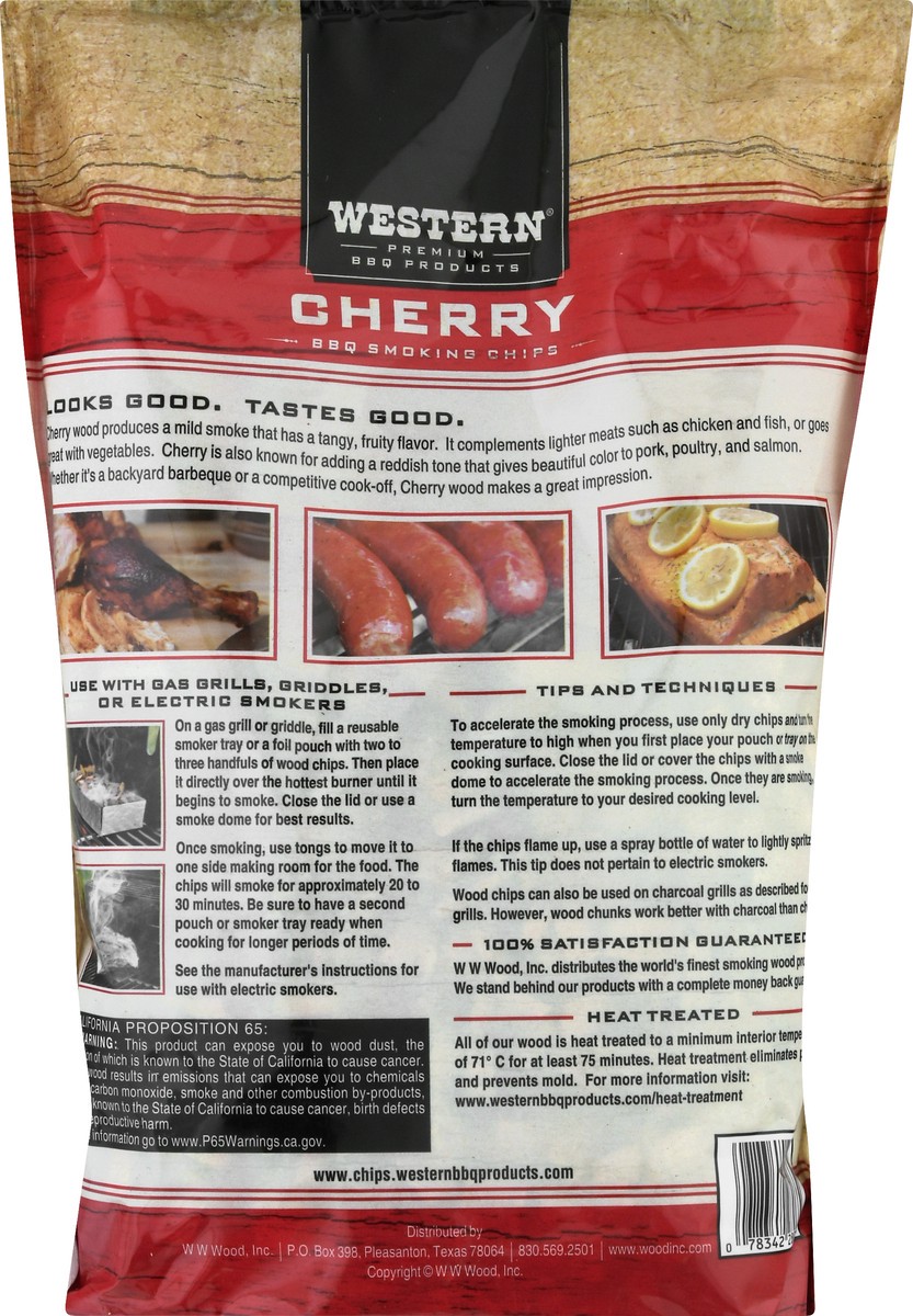 slide 2 of 11, Western Cherry Bbq Smoking Wood Chips, 1 ct