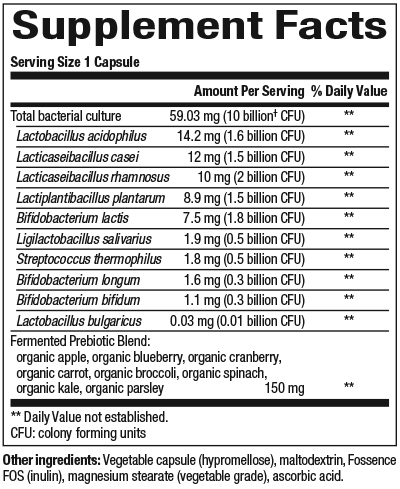 slide 2 of 2, Whole Earth & Sea Whole Food Synbiotic Pre+Probiotic 10 Billion, 185 g