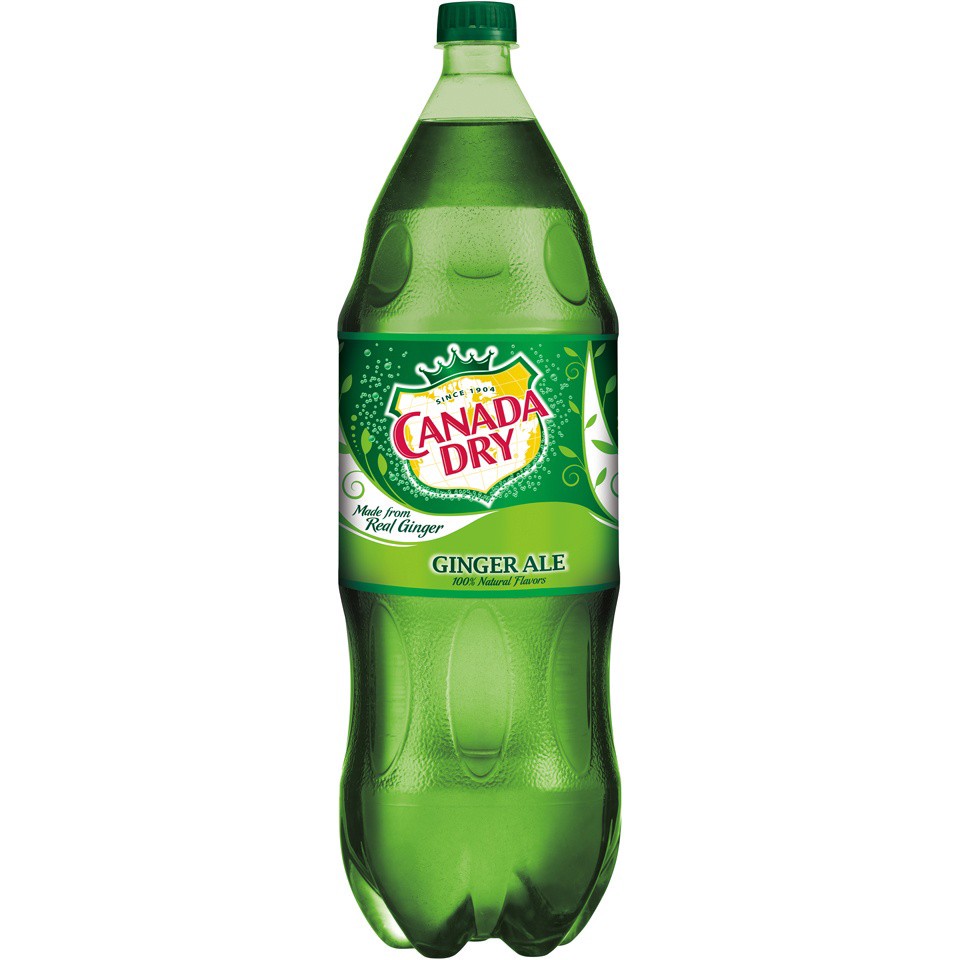 slide 1 of 7, Canada Dry Ginger Ale Soda, 1.25 L bottle, 42.26 fl oz