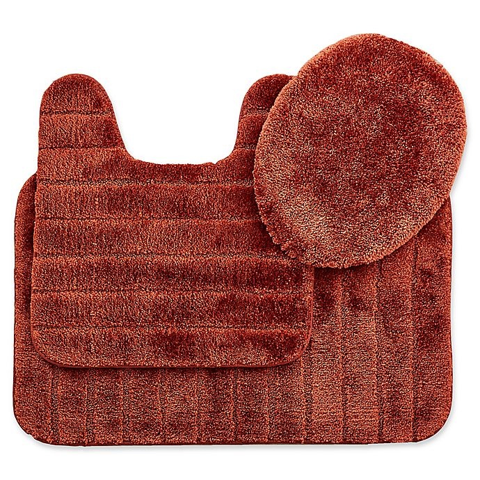 slide 1 of 2, Mohawk Home Mohawk Veranda Bath Rugs - Rust, 3 ct