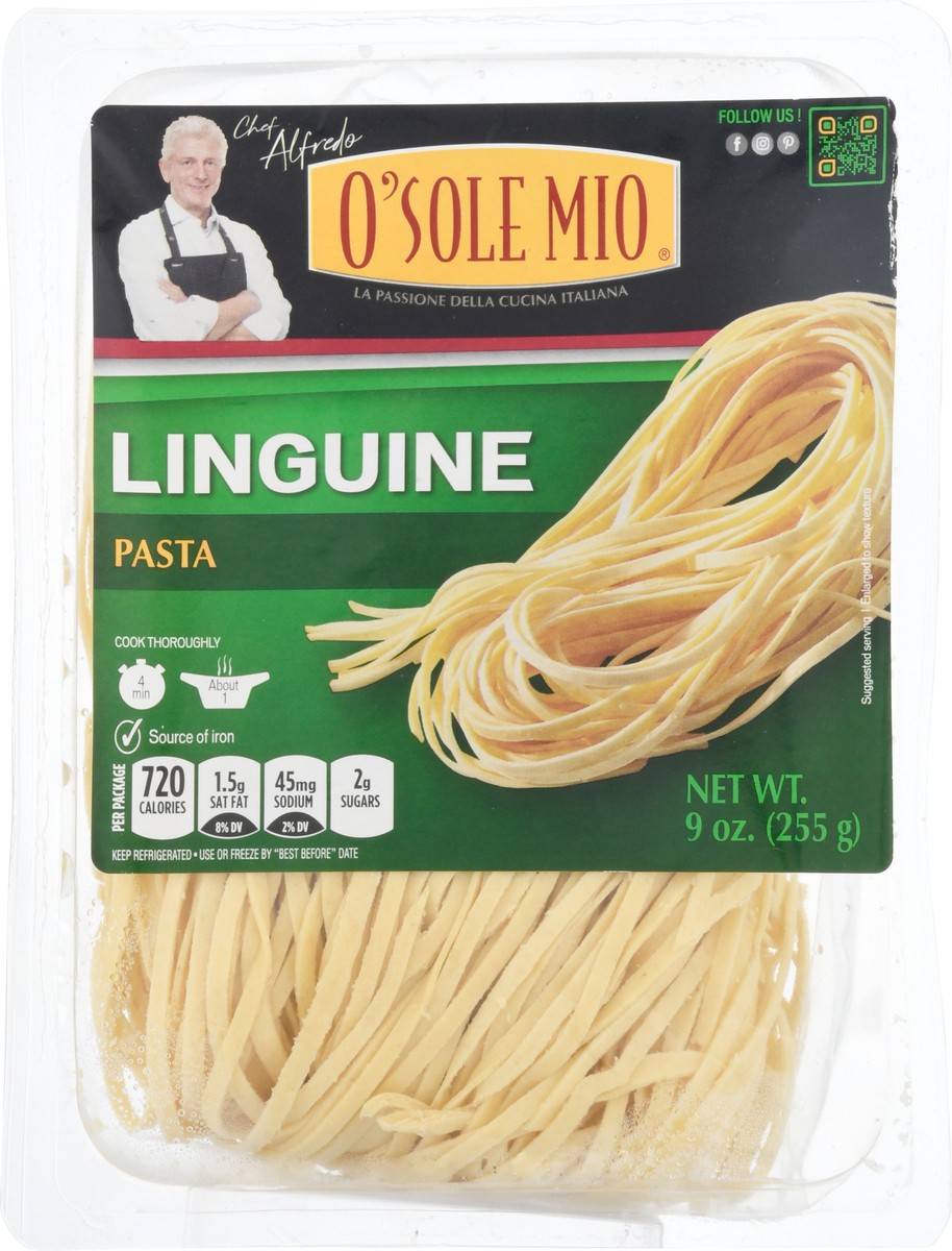 slide 6 of 13, O Sole Mio Linguini - 9 oz, 9 oz