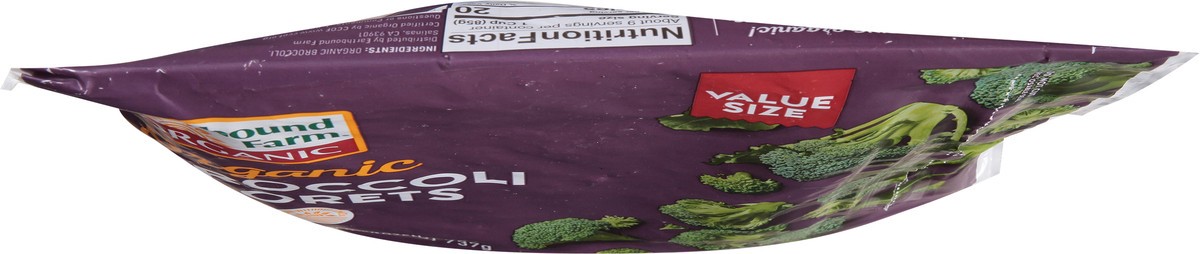 slide 13 of 13, Earthbound Farm Organic Broccoli Florets Value Size 26 oz, 26 oz