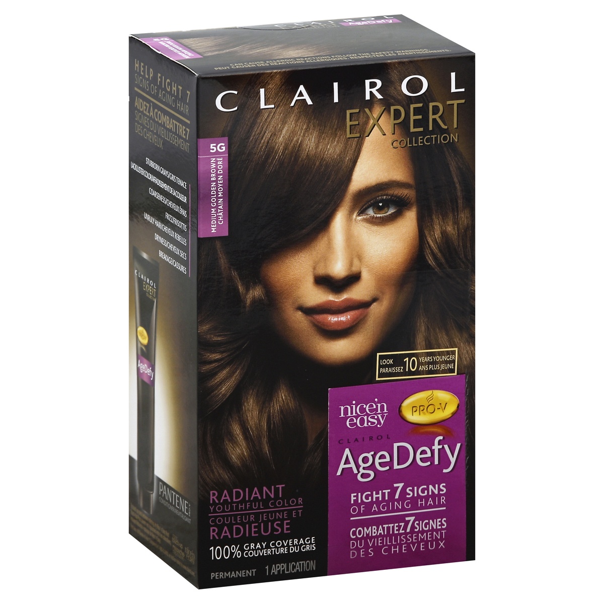 slide 5 of 5, Age Defy Hair Color, 1 ct