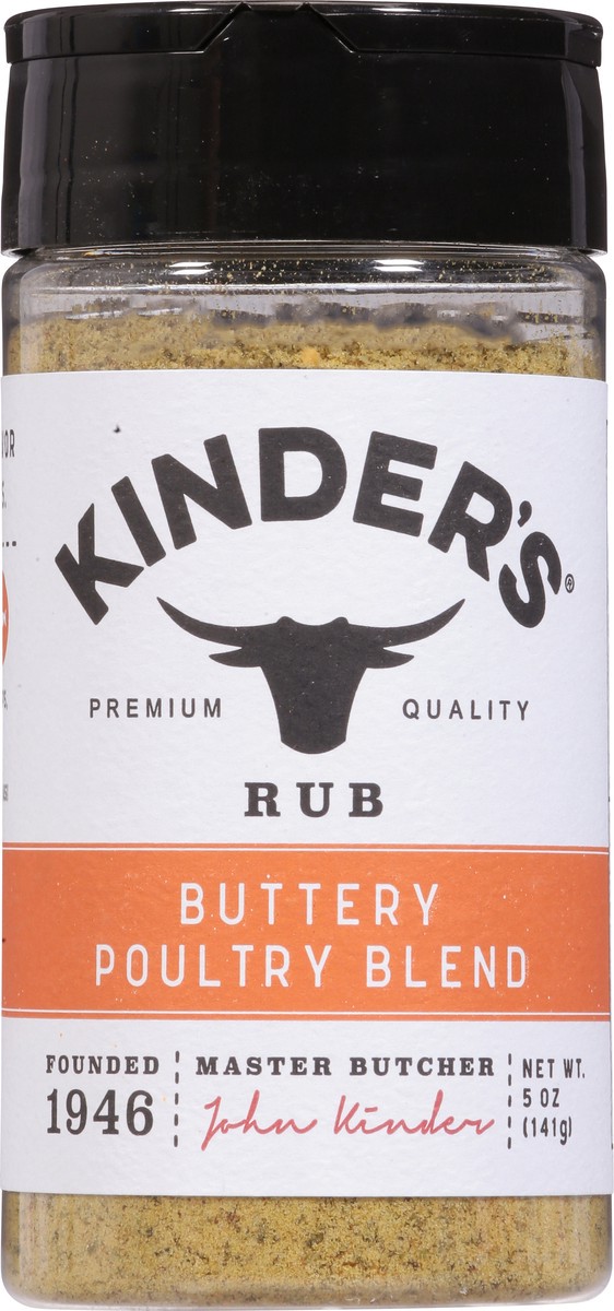 slide 9 of 9, Kinder's Buttery Poultry Blend Rub 5 oz, 5 oz