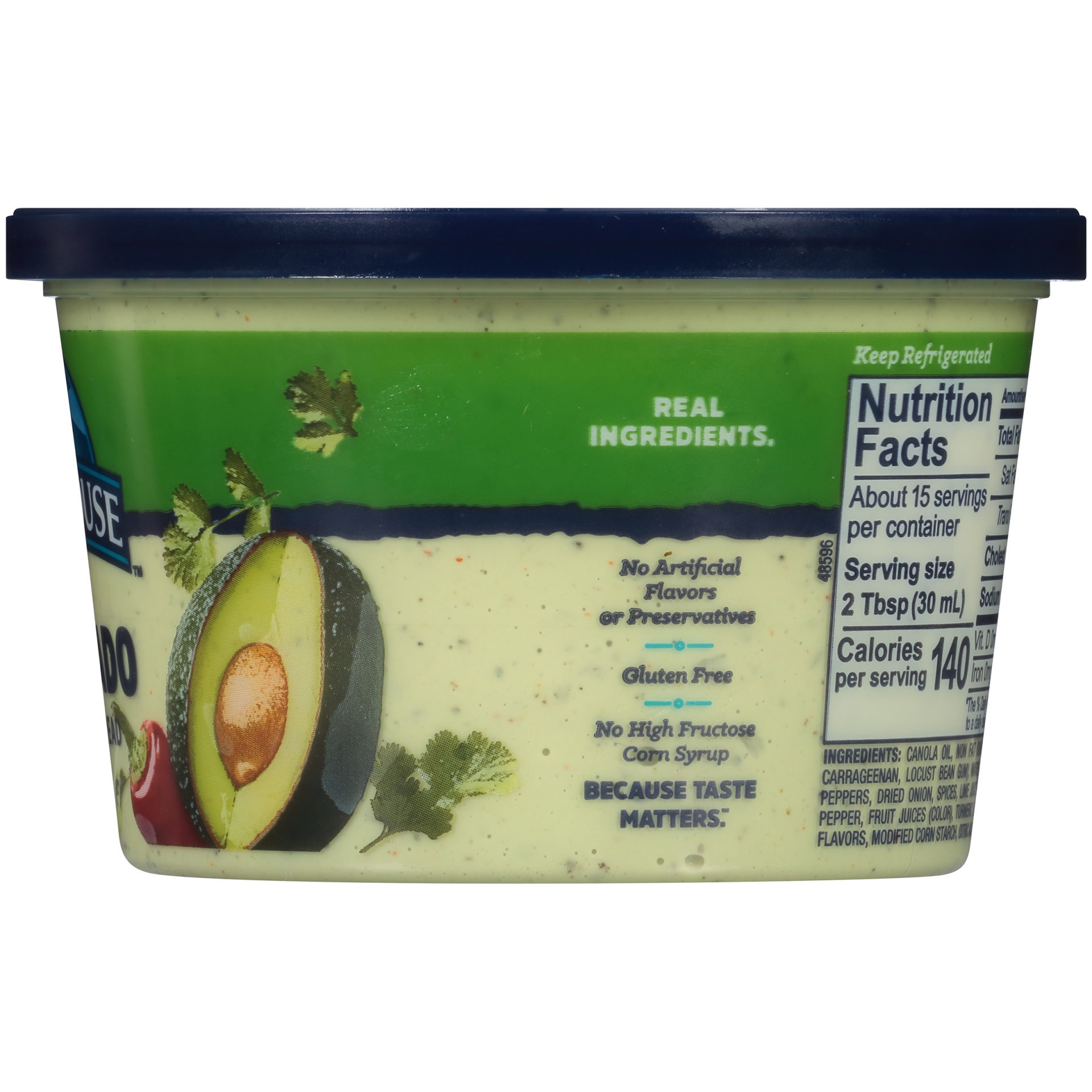 slide 3 of 6, Litehouse Avocado Dip, 15.5 oz