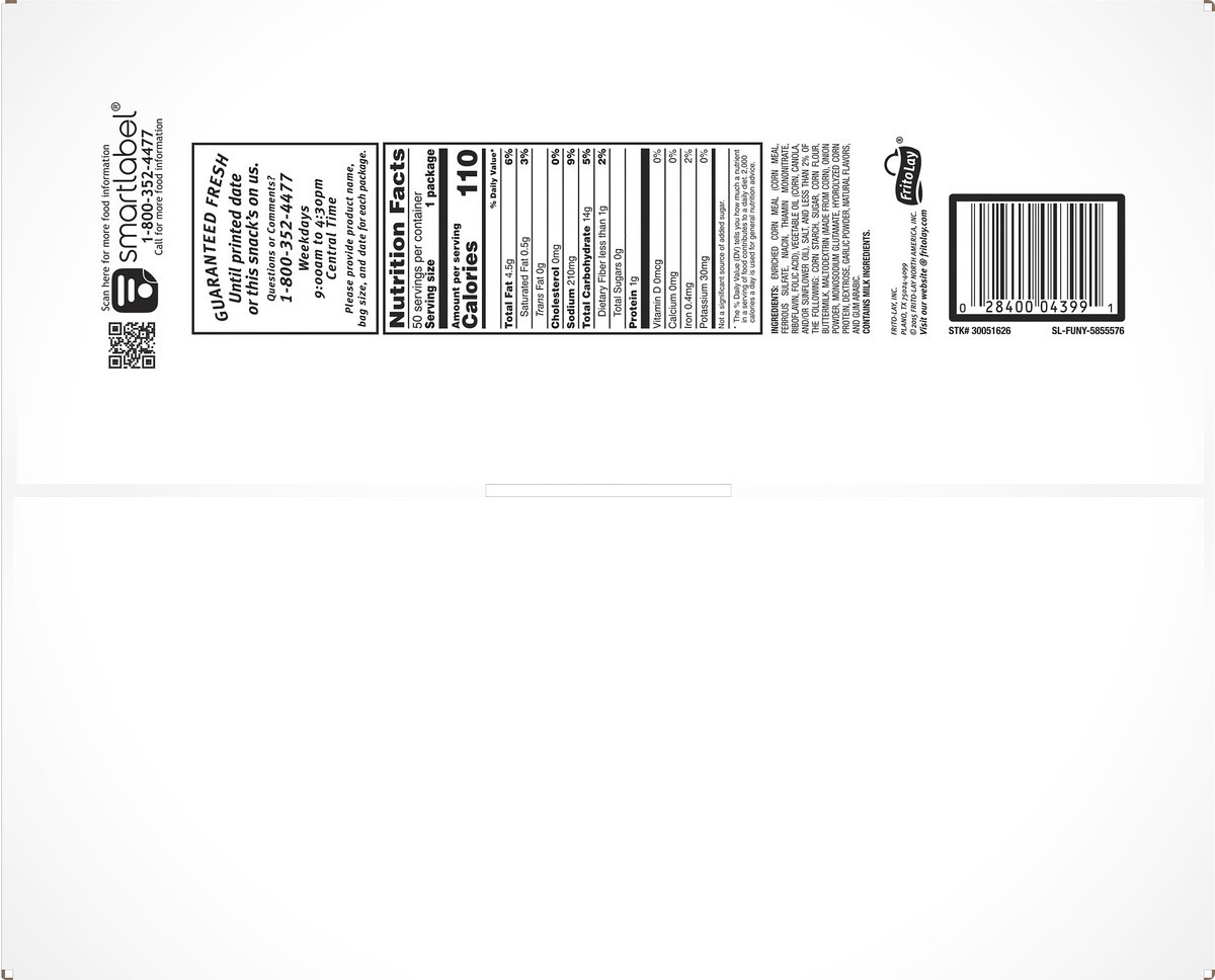 slide 3 of 9, Funyuns Rings, Onion Flavored, 50 ct