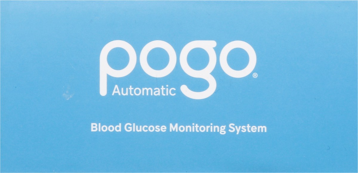 slide 9 of 9, Pogo Automatic Blood Glucose Monitoring System, 1 ct