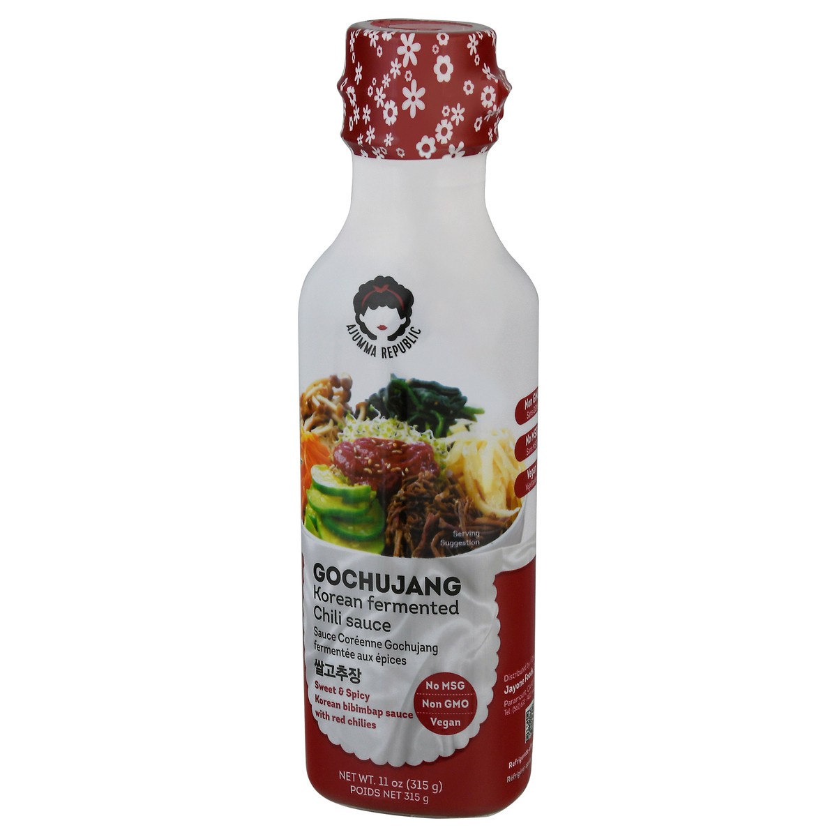 slide 8 of 12, Ajumma Republic Fermented Korean Gochujang Chili Sauce 11 oz, 11 oz
