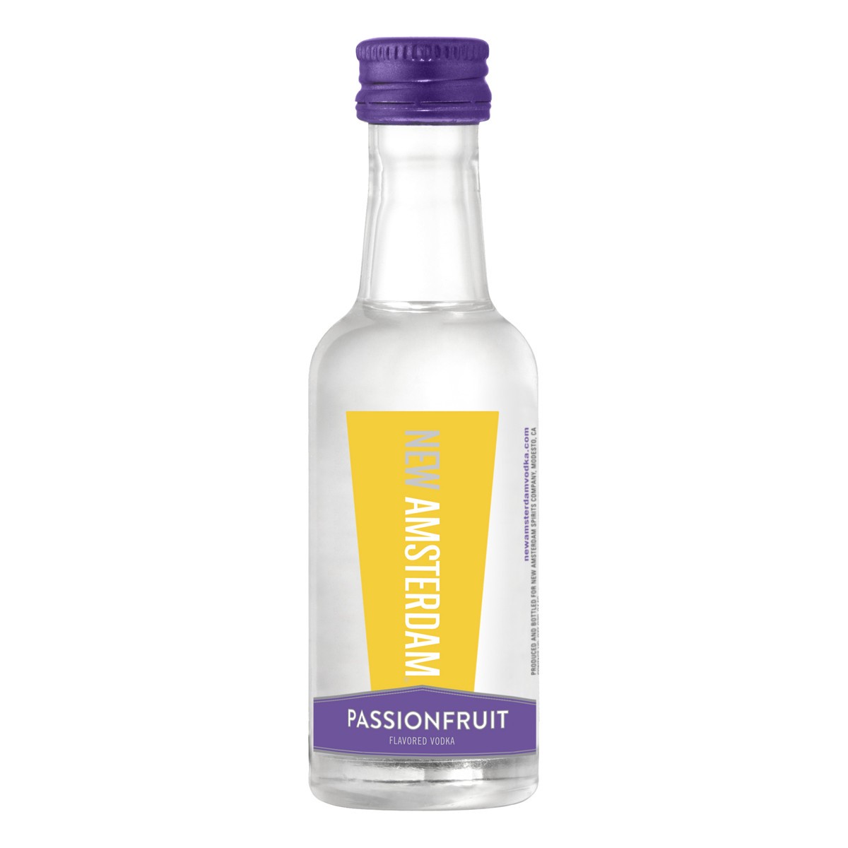 slide 4 of 4, New Amsterdam Vodka Passionfruit, 50 ml
