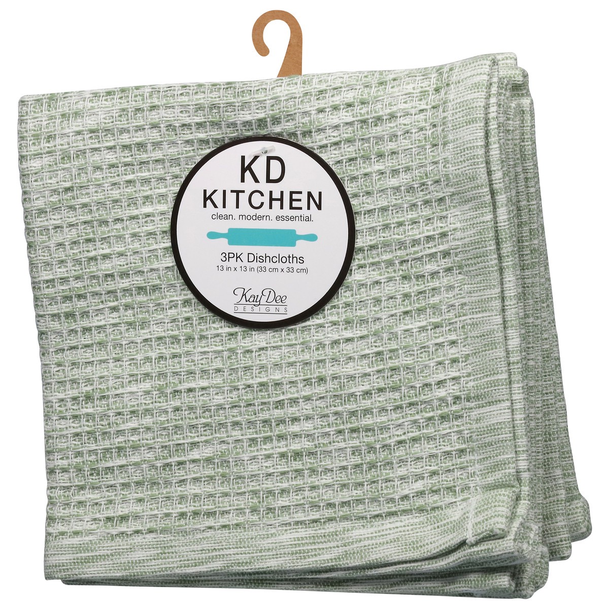 slide 5 of 12, Kay Dee Dishcloth Green Tea, 3 ct