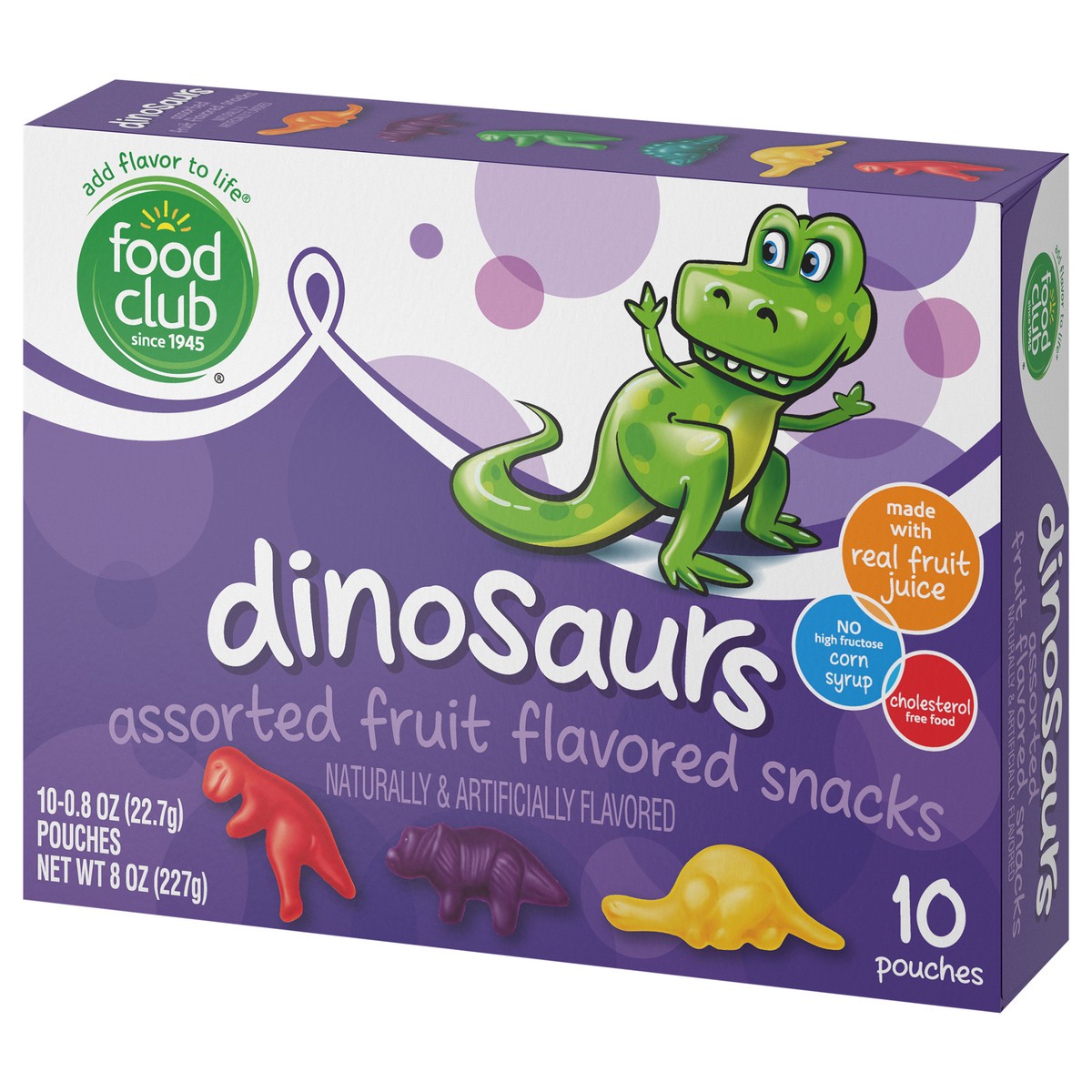 slide 13 of 15, Fclub Frt Snk Dinosaurs, 8 oz