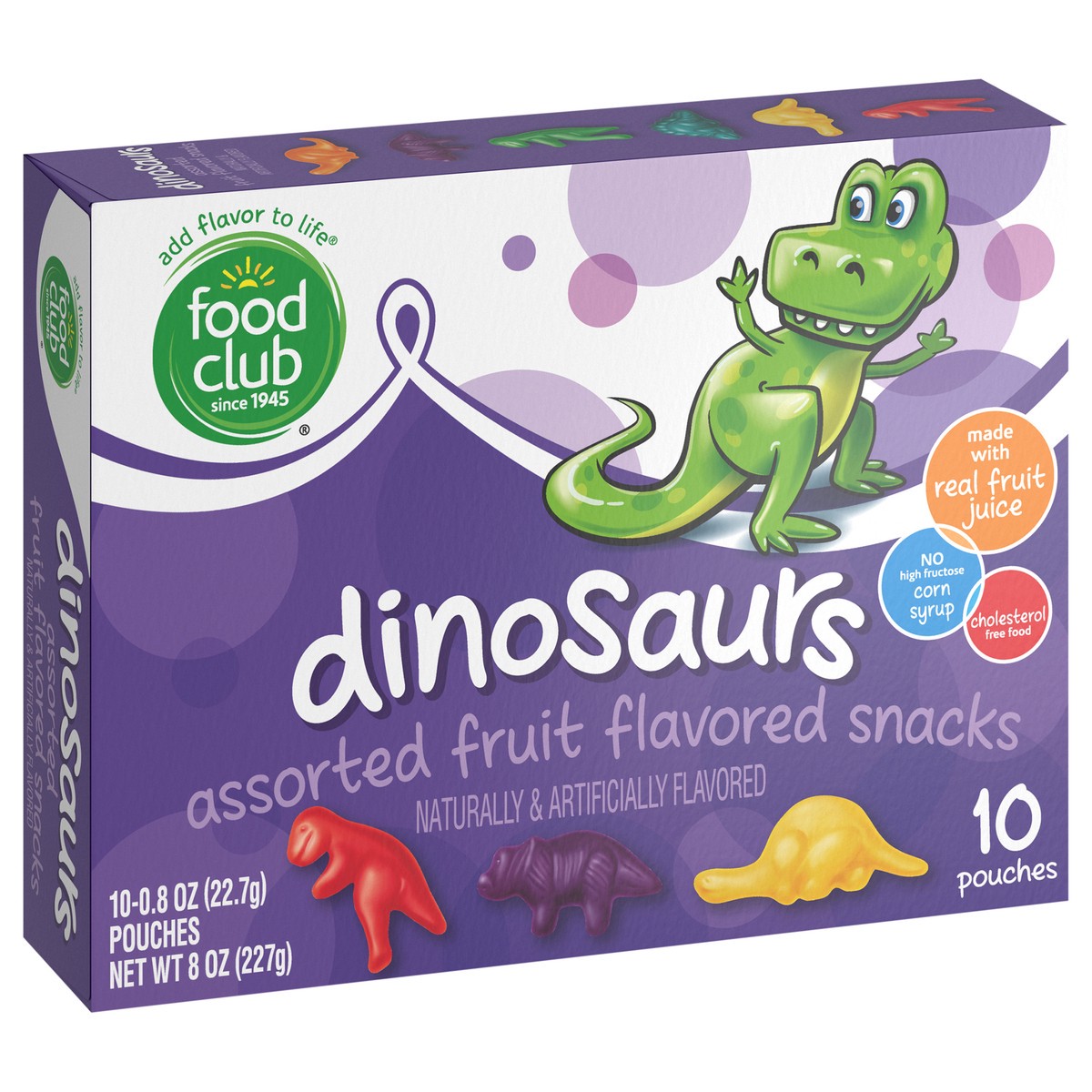 slide 5 of 15, Fclub Frt Snk Dinosaurs, 8 oz