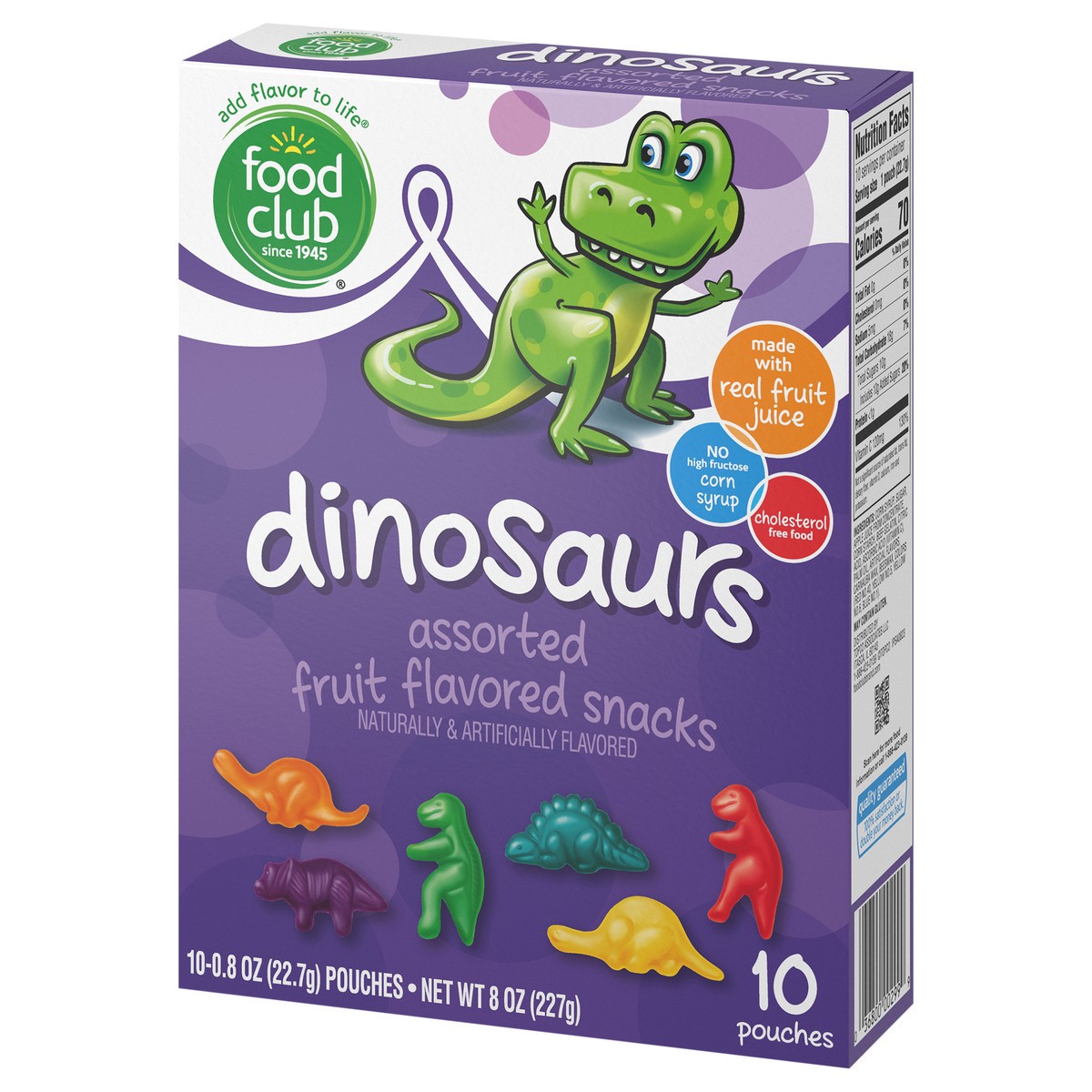 slide 11 of 15, Fclub Frt Snk Dinosaurs, 8 oz