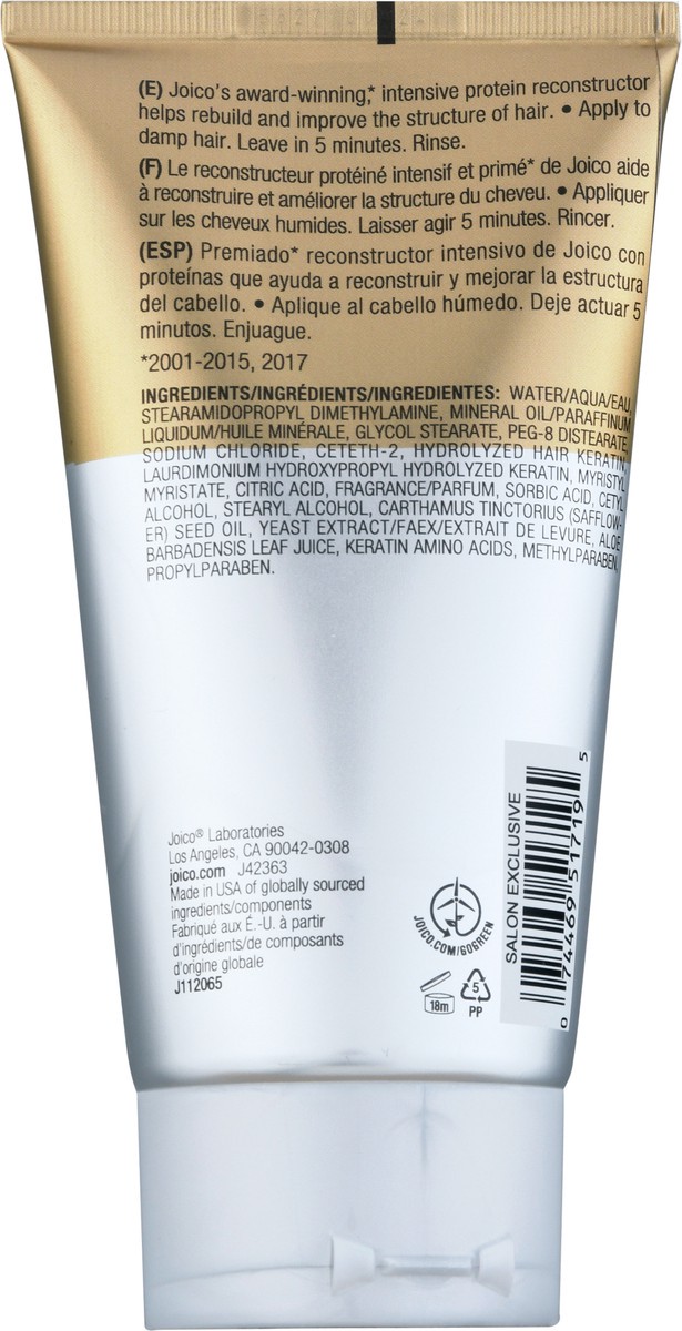 slide 2 of 13, Joico K-Pak Deep-Penetrating Treatment Reconstructor 5.1 fl oz, 5.10 fl oz