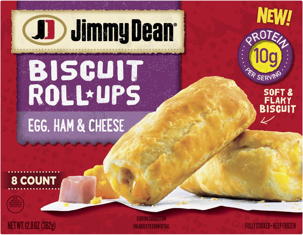 slide 7 of 8, Jimmy Dean Sandwiches/Filled Rolls/Wraps (Frozen), 8 ct