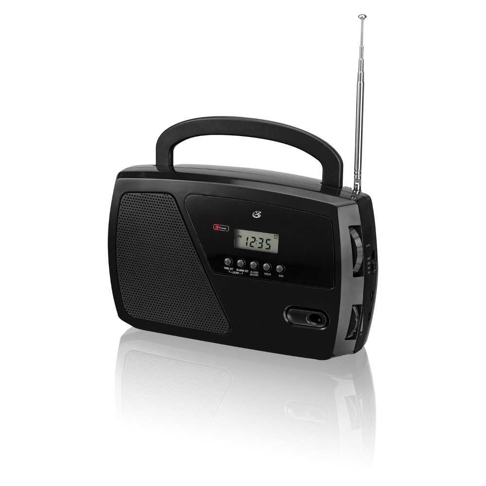 slide 1 of 1, Gpx Am/Fm Portable Shortwave Radio - Black, 1 ct