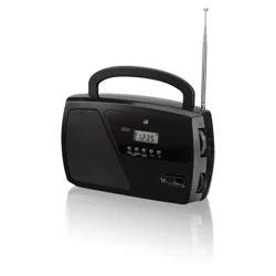 Gpx Am/Fm Portable Shortwave Radio - Black