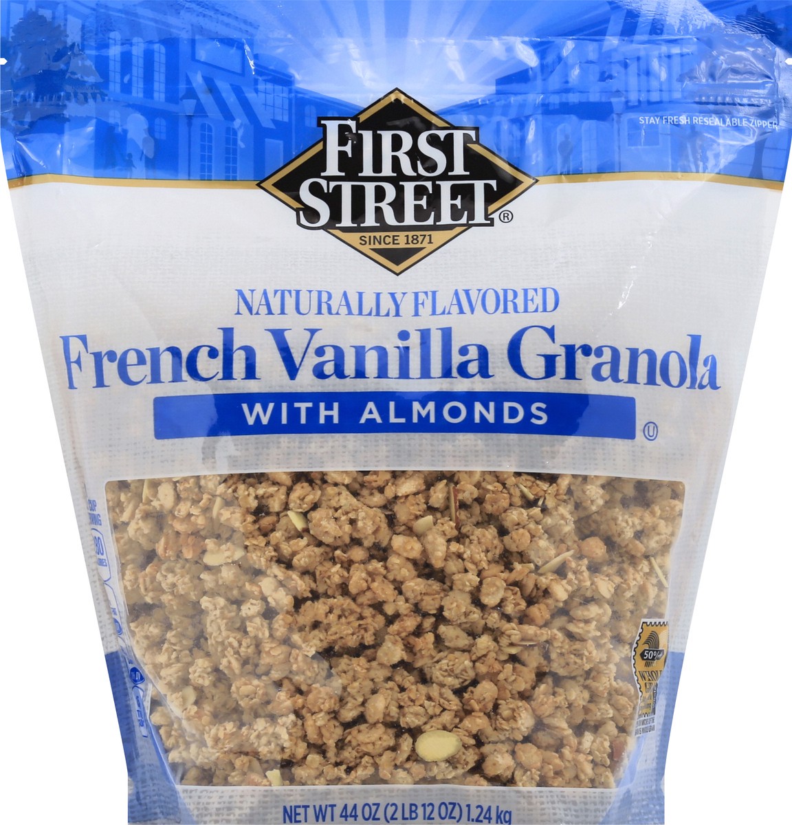 slide 3 of 3, FIRST STREET Granola 44 oz, 44 oz