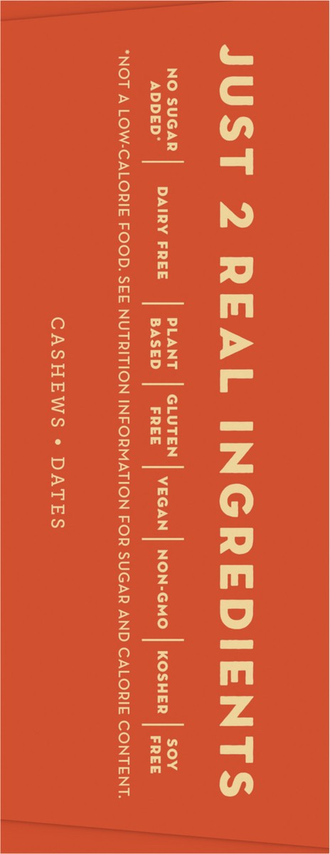 slide 8 of 12, LÄRABAR Cashew Cookie, Gluten Free Vegan Fruit & Nut Bar, 1.7 oz Bars, 8 Ct, 8 ct