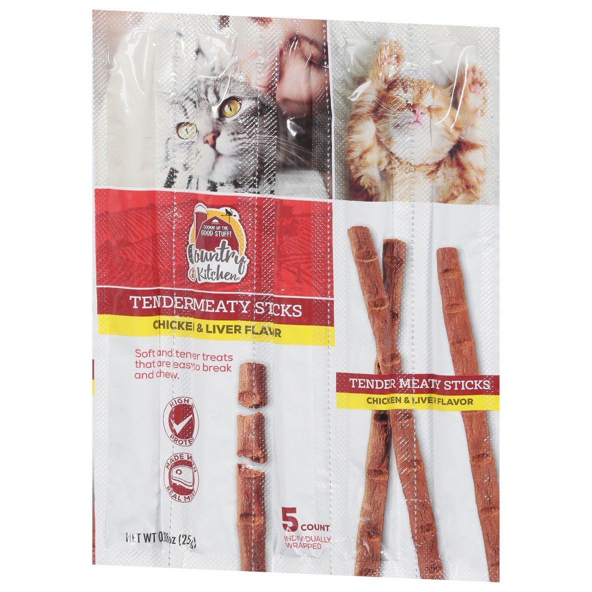 slide 12 of 14, Country Kitchen Chicken & Liver Flavor Tender Meaty Sticks 5 ea, 5 ct