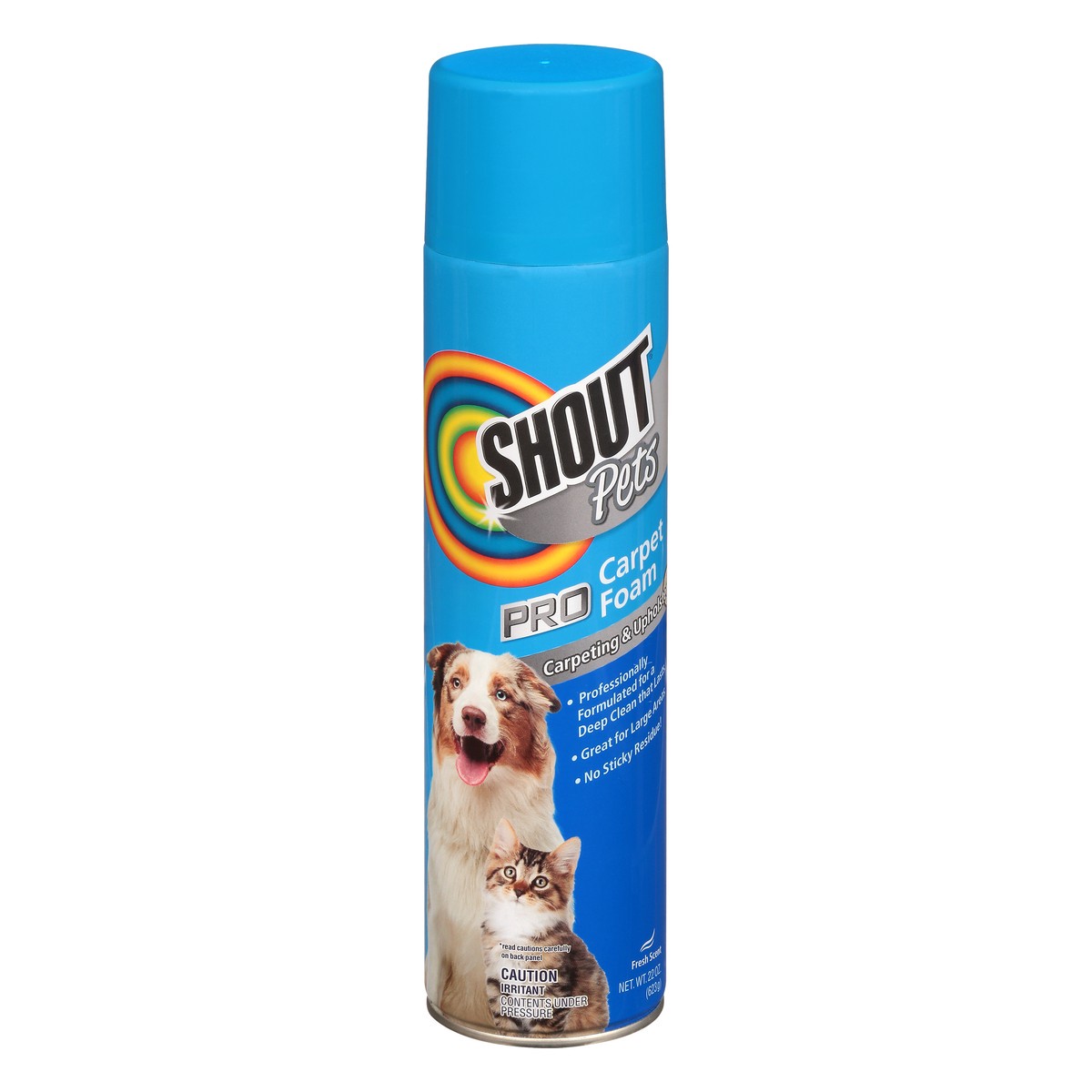 slide 3 of 11, Shout Pets Carpet Cleaning Foam, Fresh, 22 oz