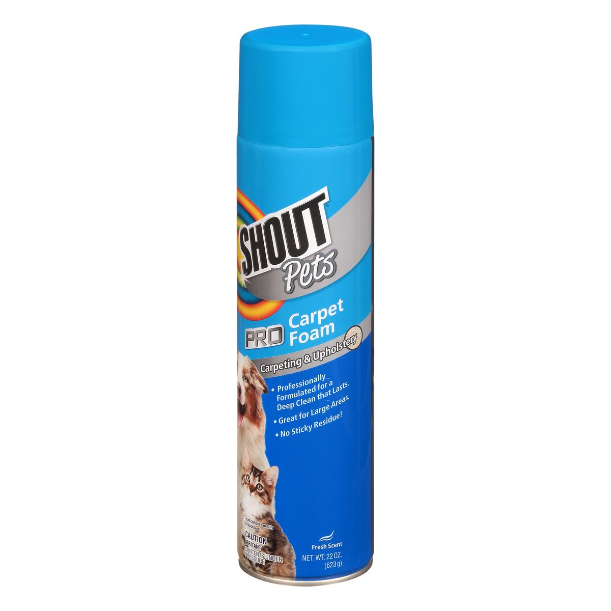 slide 4 of 11, Shout Pets Carpet Cleaning Foam, Fresh, 22 oz