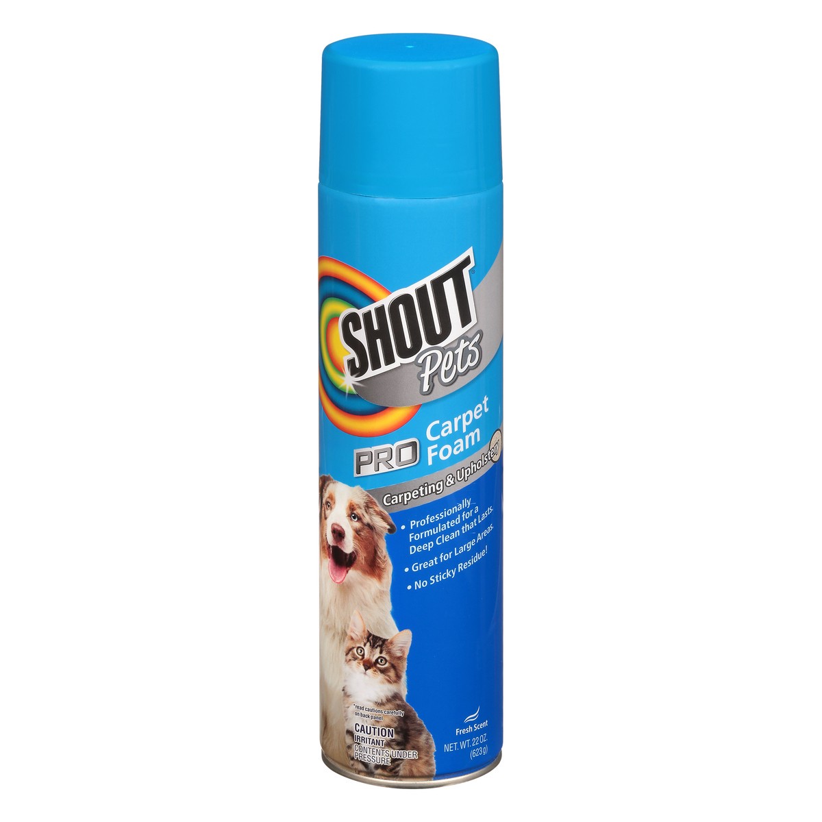 slide 1 of 11, Shout Pets Carpet Cleaning Foam, Fresh, 22 oz