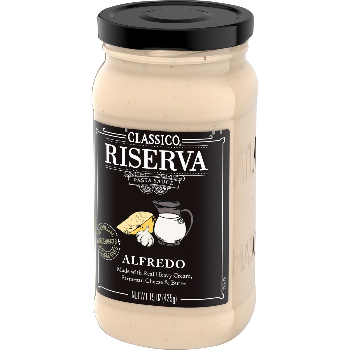 slide 10 of 14, Classico Riserva Alfredo Pasta Sauce, 15 oz Jar, 15 oz