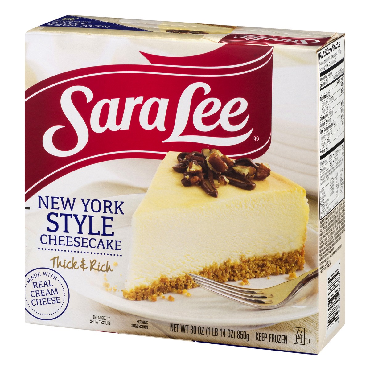 slide 10 of 11, Sara Lee New York Style Cheesecake 7" Classic 30oz, 30 oz