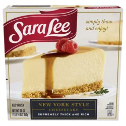 Sara Lee New York Style Cheesecake 7" Classic 30oz