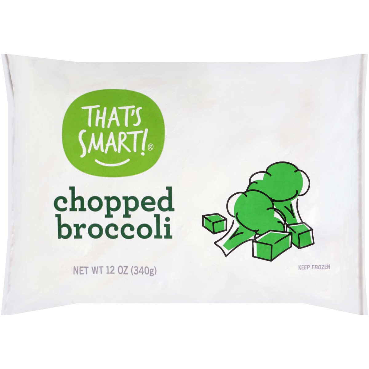 slide 1 of 14, That's Smart! Chopped Broccoli, 12 oz