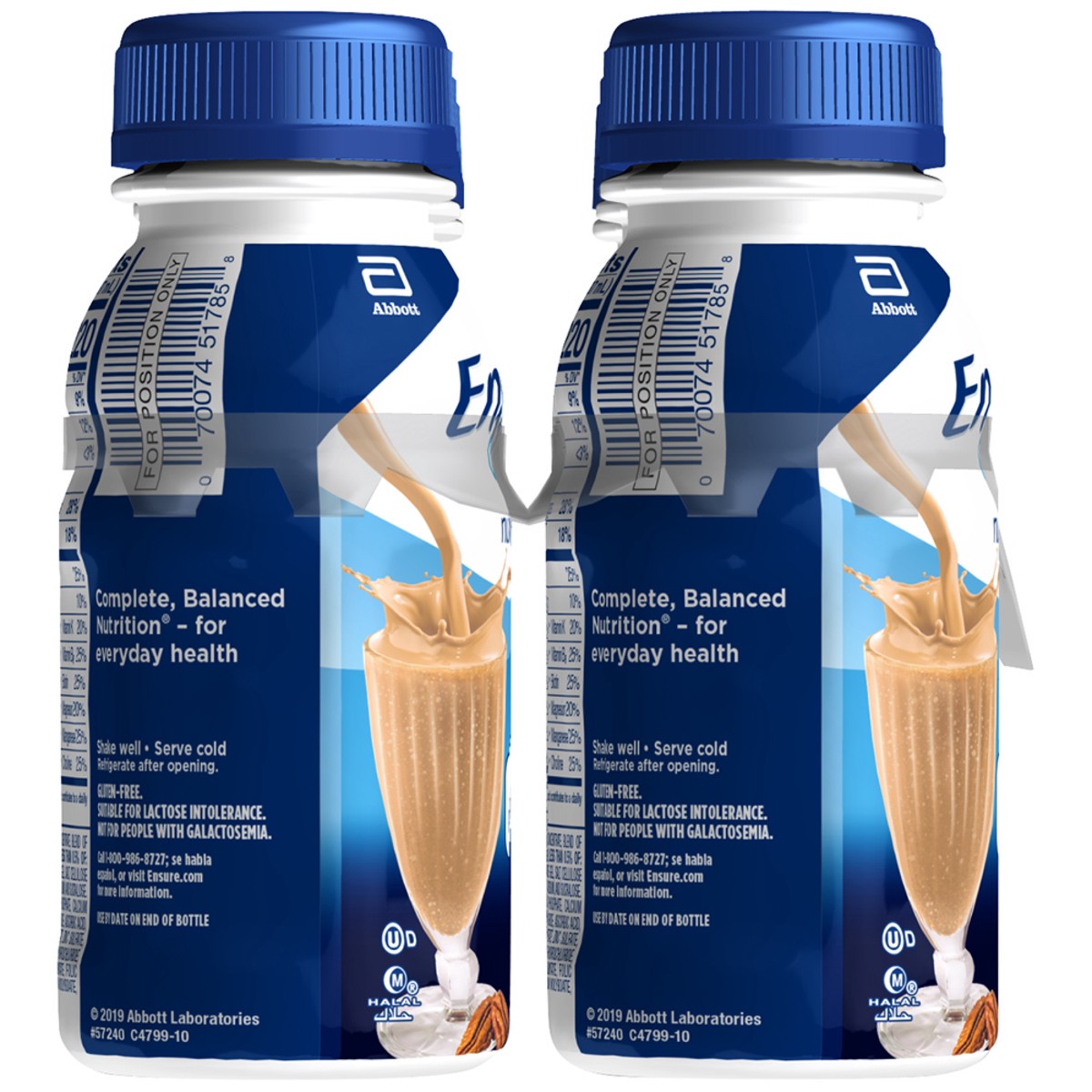 slide 4 of 8, Ensure Original Nutrition Shake with 9 grams of protein, Meal Replacement Shakes, Butter Pecan, 8 fl oz, 6 Count, 48 fl oz