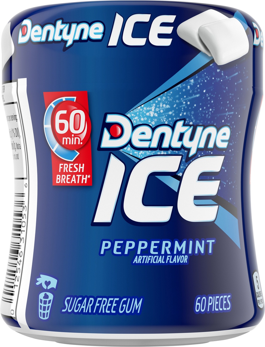 slide 9 of 11, Dentyne Ice Peppermint Sugar Free Gum, 60 ct