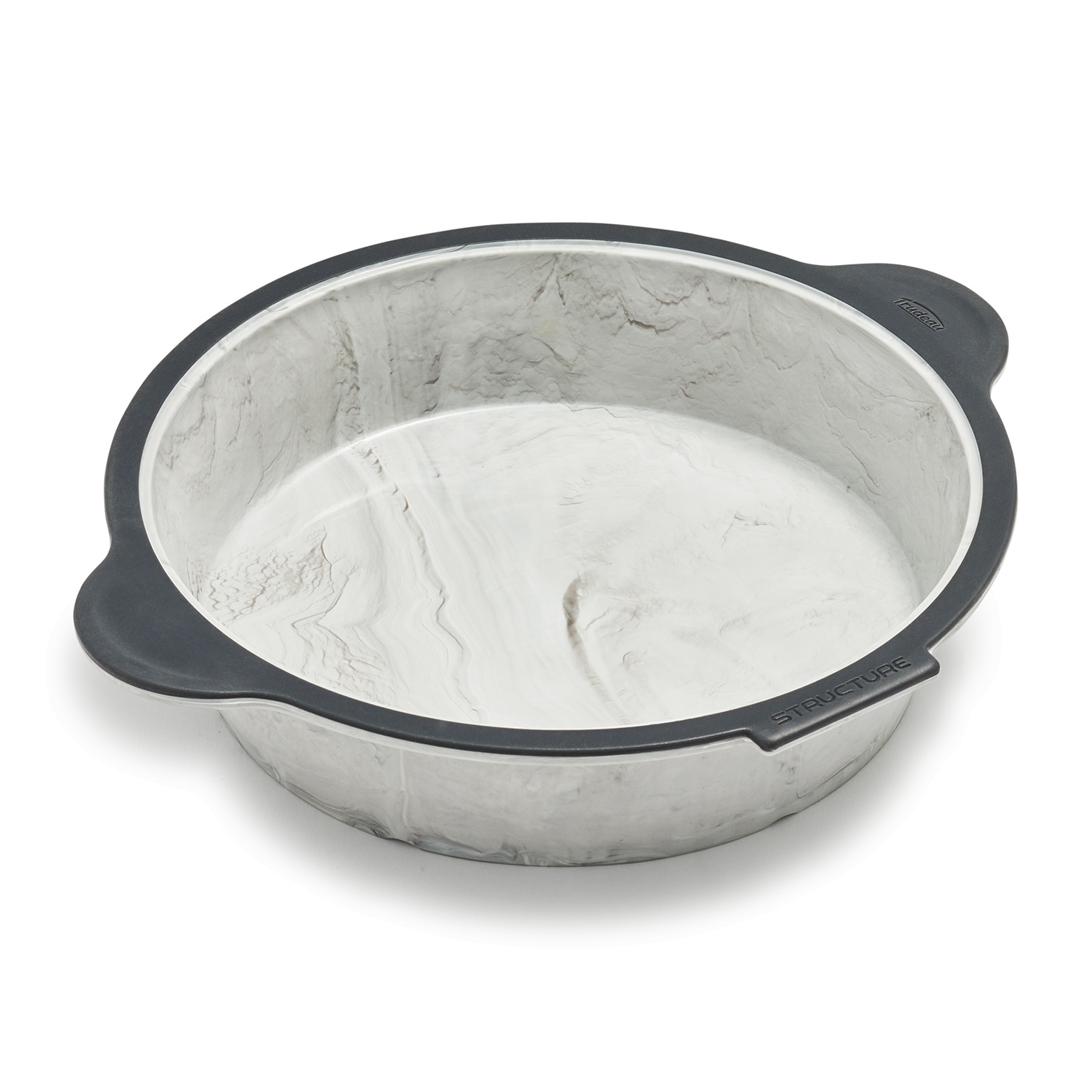 slide 1 of 1, Trudeau Structure Silicone Pro Round Cake Pan, 9 in