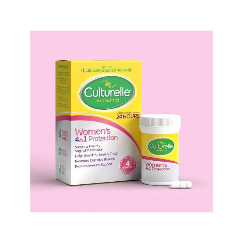slide 2 of 9, Culturelle Women's 4-in-1 Protection for Vaginal, Digestive and Immune Health - 50ct, 50 ct