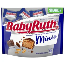 Baby Ruth Minis Candy Bars Share Pack 9.6 oz