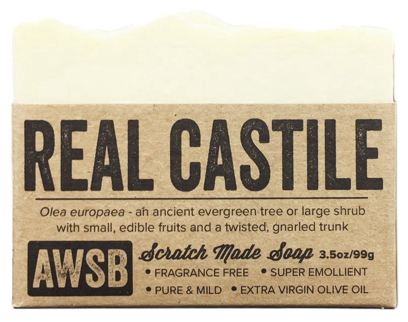 slide 1 of 1, A Wild Soap Bar Real Castile Bar Soap, 3.5 oz