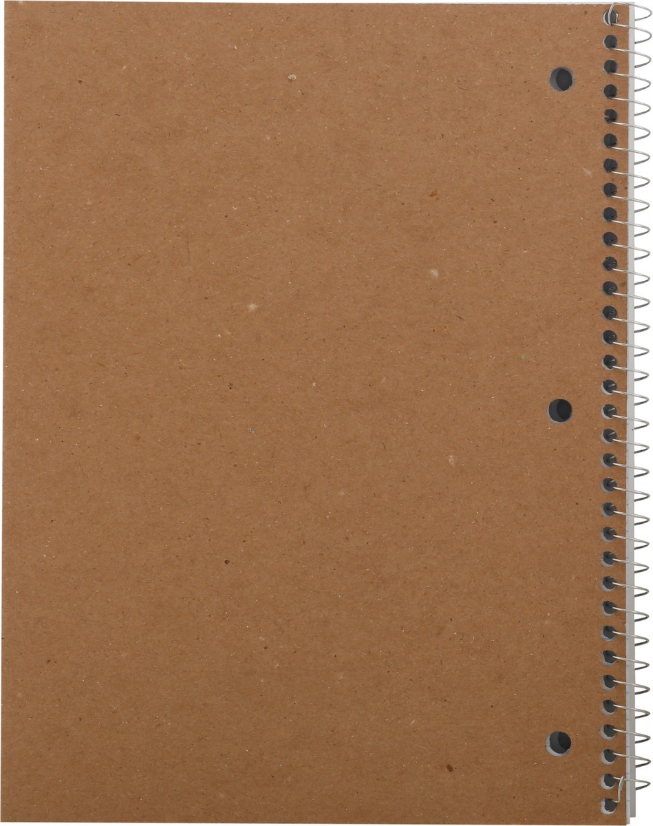 slide 9 of 9, Top Flight Wide Ruled 1subject Notebook, 70 ct