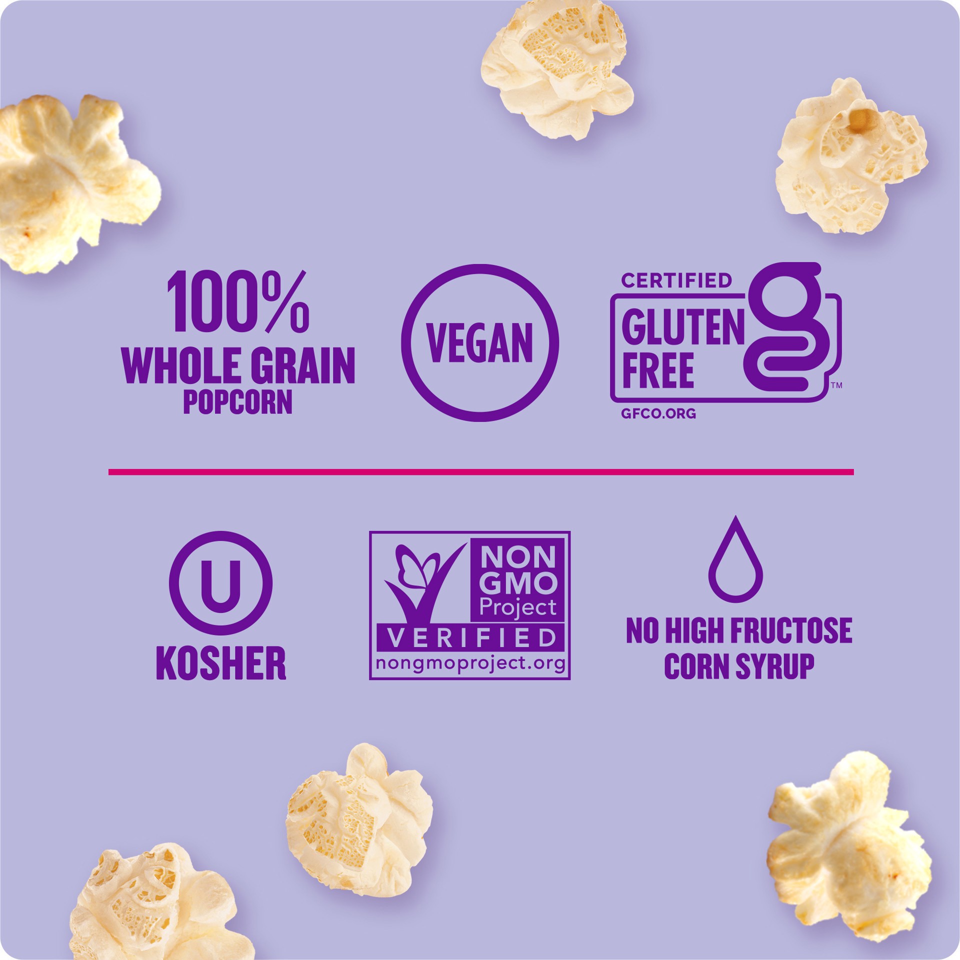 slide 3 of 5, Angie's BOOMCHICKAPOP Sweet & Salty Kettle Corn Popcorn, 1 oz. 6-Count, 6 ct