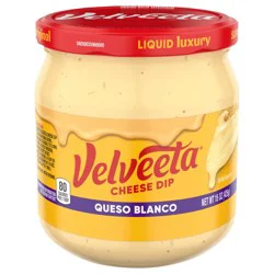 Velveeta Queso Blanco Cheese Dip, 15 oz Jar