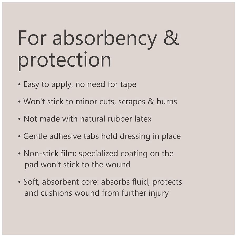 slide 4 of 5, Walgreens Non-Stick Adhesive Tabs Pads, 20 ct