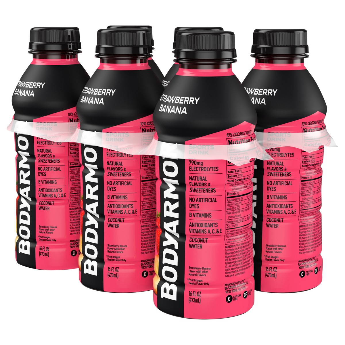 slide 6 of 14, "bdyarmor Sbry Ban 6/16 Oz", 96 inoz in